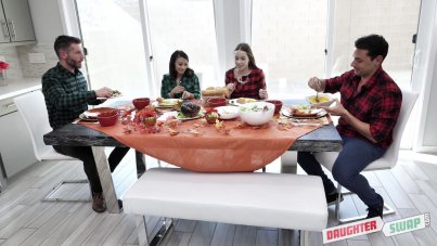 thanksgiving day with a friend's daughter, part 2