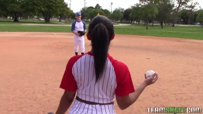 Busty Baseball Babe, The Real Workout 2